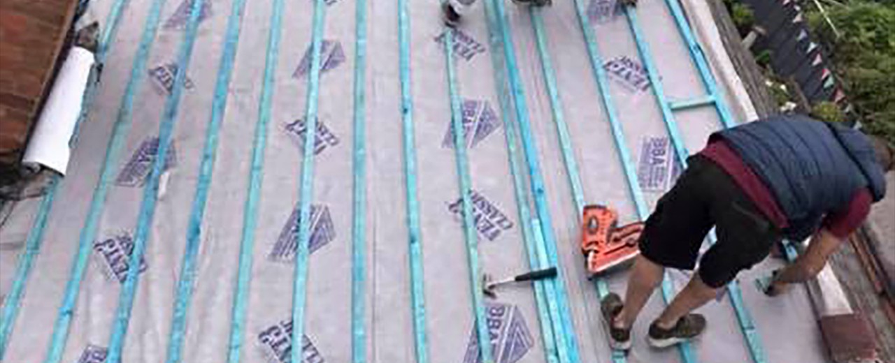 New: Membrane, Battens & Tiles