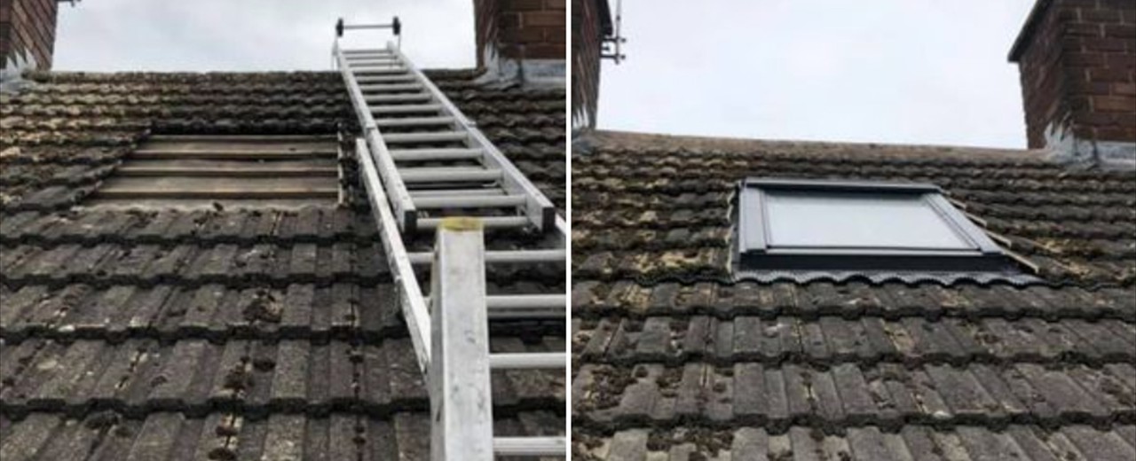 Roof Window  Installed